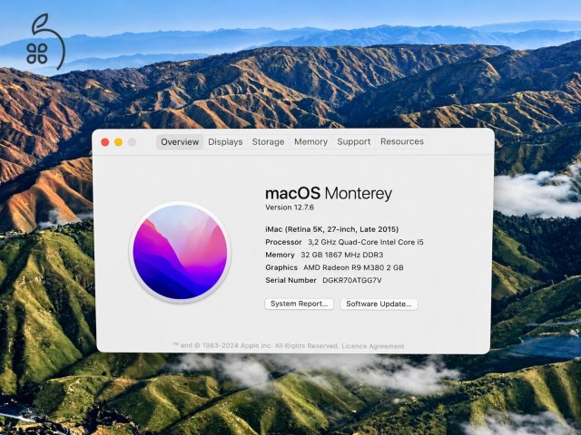 Apple iMac 27” Retina 5K -2016-os - 32 GB RAM – 1TB Fusion Drive - Hibátlan, gyári állapot!