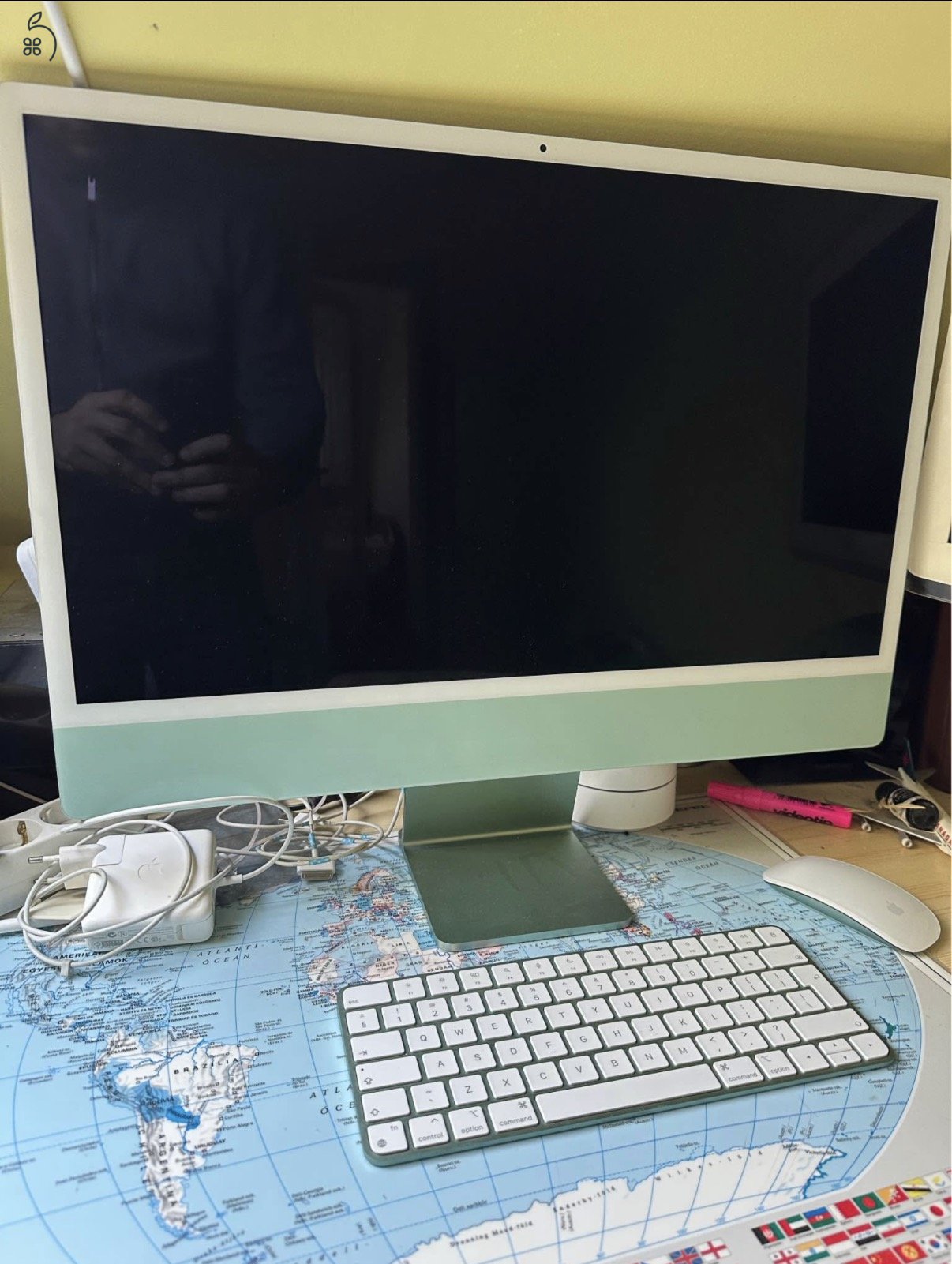 iMac 24” 4.5K M1 8 GPU 7 CPU 256 GB szinte új