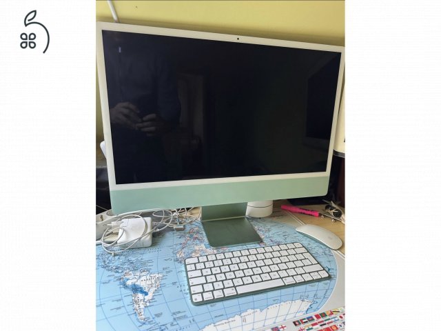 iMac 24” 4.5K M1 8 GPU 7 CPU 256 GB szinte új