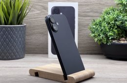 iPhone 16 Black 128GB 2 ÉV Garanciával Számlával