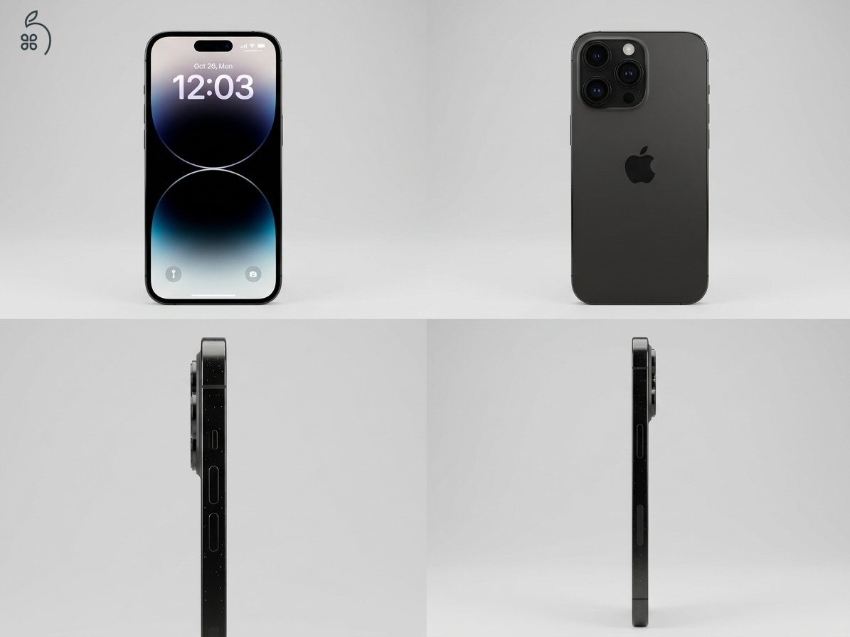 Apple iPhone 14 Pro Max 128 GB - Csillagfekete (Space Black)