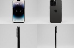 Apple iPhone 14 Pro Max 128 GB - Csillagfekete (Space Black)