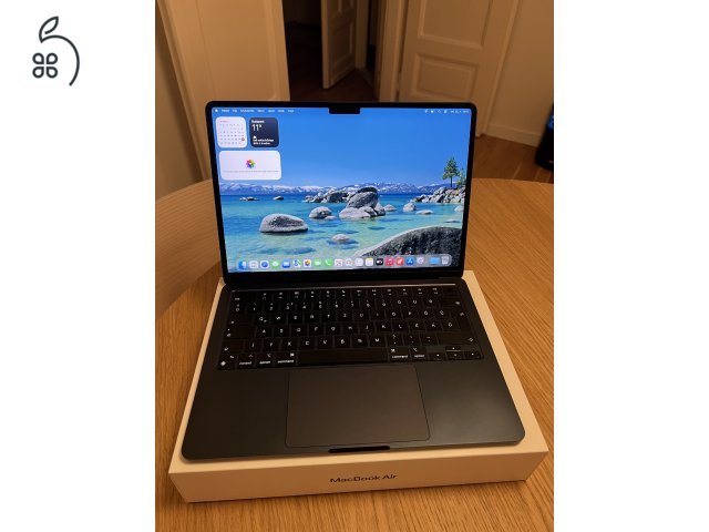 Macbook M2 Air 13.6” 256 GB SSD 8 GB Magyar Bill.