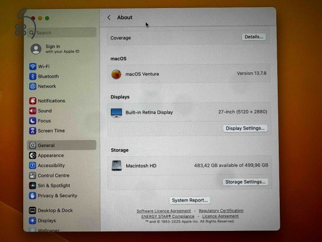 Eladó 2017-es imac 27