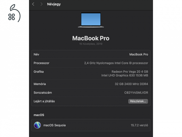 CTO MacBook Pro 15
