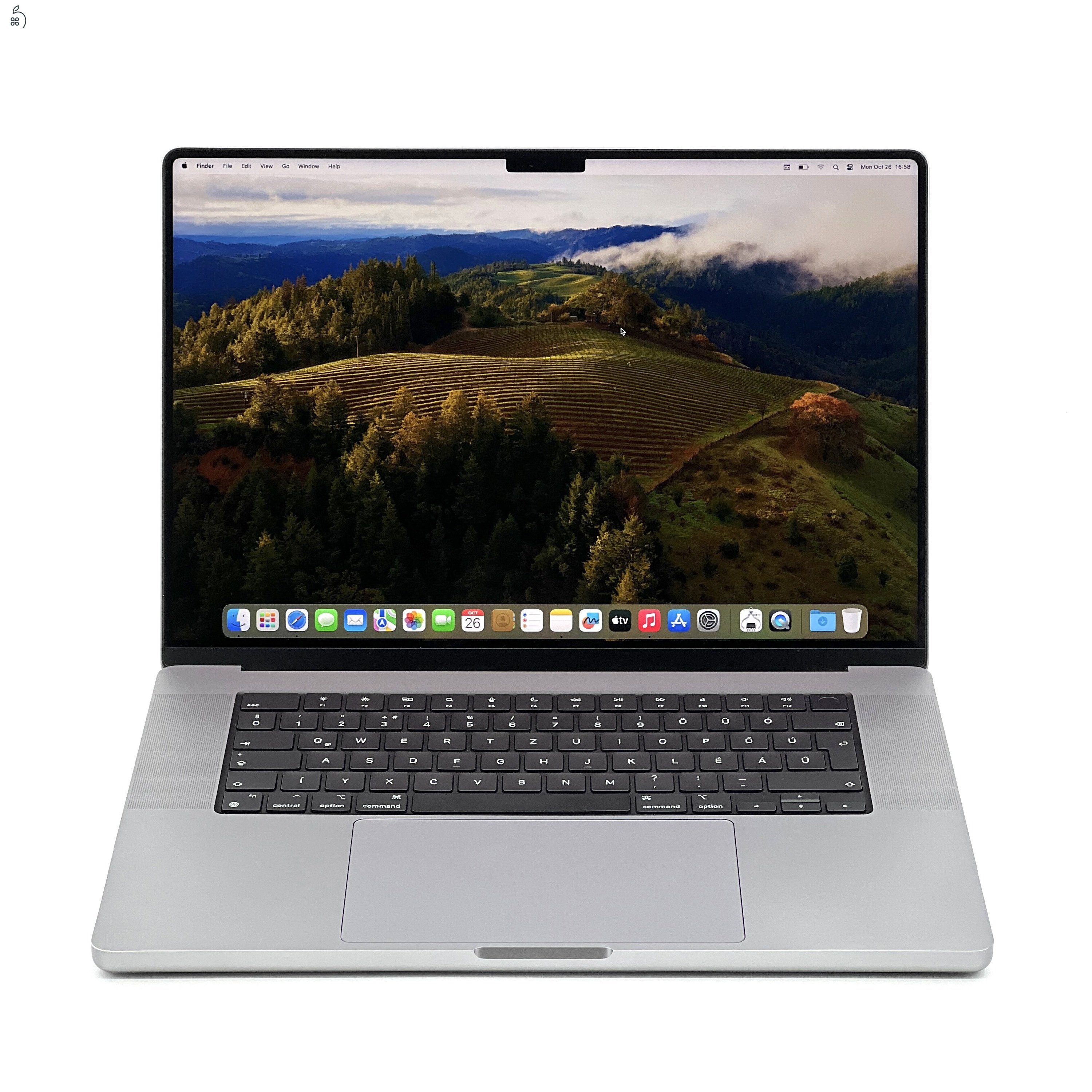 MacBook Pro 16″ 2021, M1 Pro 10 Cores, 16 GB RAM, 16 core GPU, 512 GB SSD, Space Gray, 27% Áfa, 0654AB