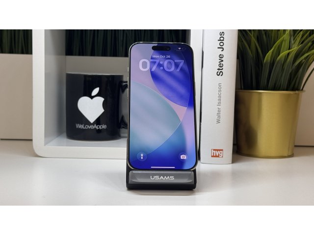 iPhone 16 Pro, 256GB, Natúr Titán, Számla, 2 Év Garancia