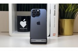 iPhone 15 Pro, 128GB, Kék Titán, Számla, 2 Év Garancia