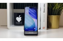 iPhone 15 Pro, 128GB, Kék Titán, Számla, 2 Év Garancia