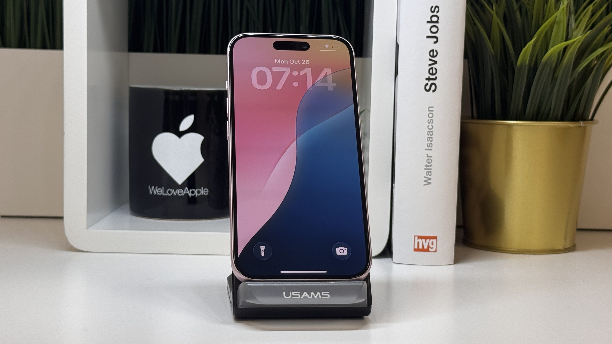 iPhone 15, 128GB, Rózsaszín, Számla, 2 Év Garancia