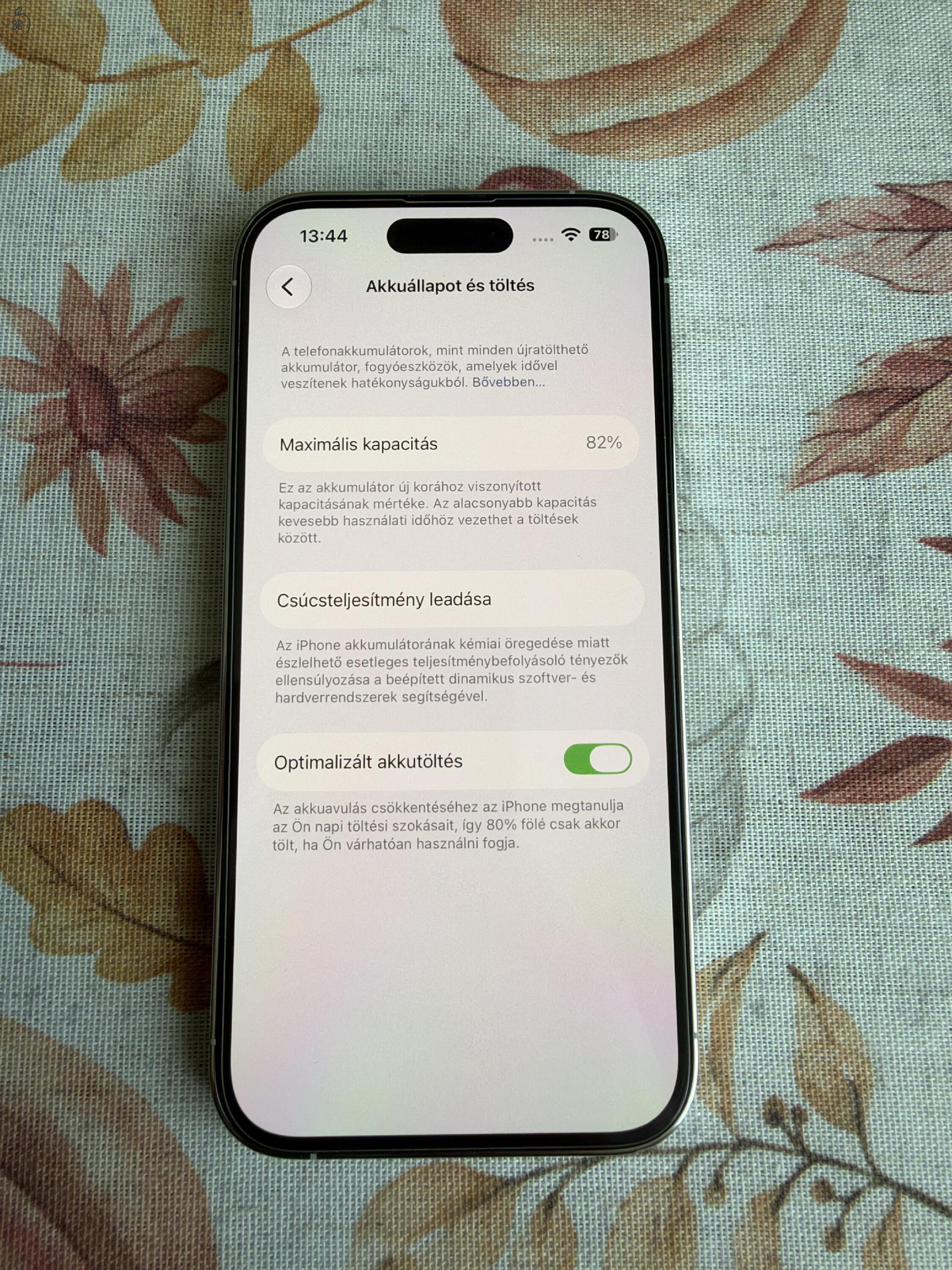 iPhone 14 Pro 128 GB – Ezüst 
