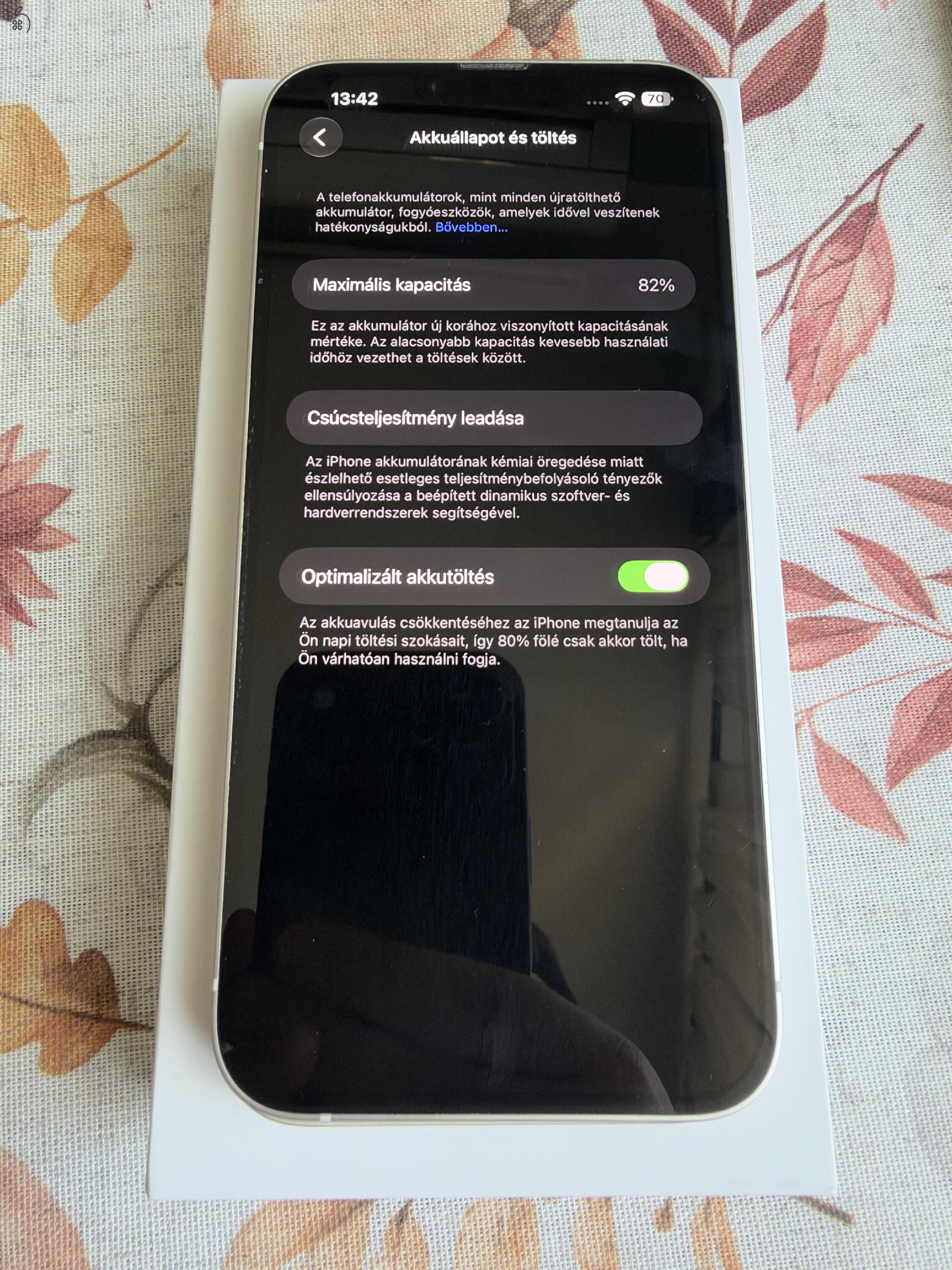 iPhone 14 Plus 128 GB – Csillagfény 
