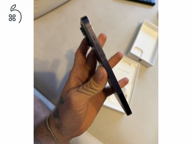 iPhone 14 Pro Max 512GB – Deep Purple (Sötétlila) | Hibátlan működés, hátlapi töréssel, dobozával