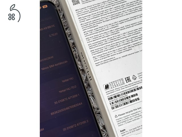 Iphone 16 Pro Max 256GB Natural Titan 93%