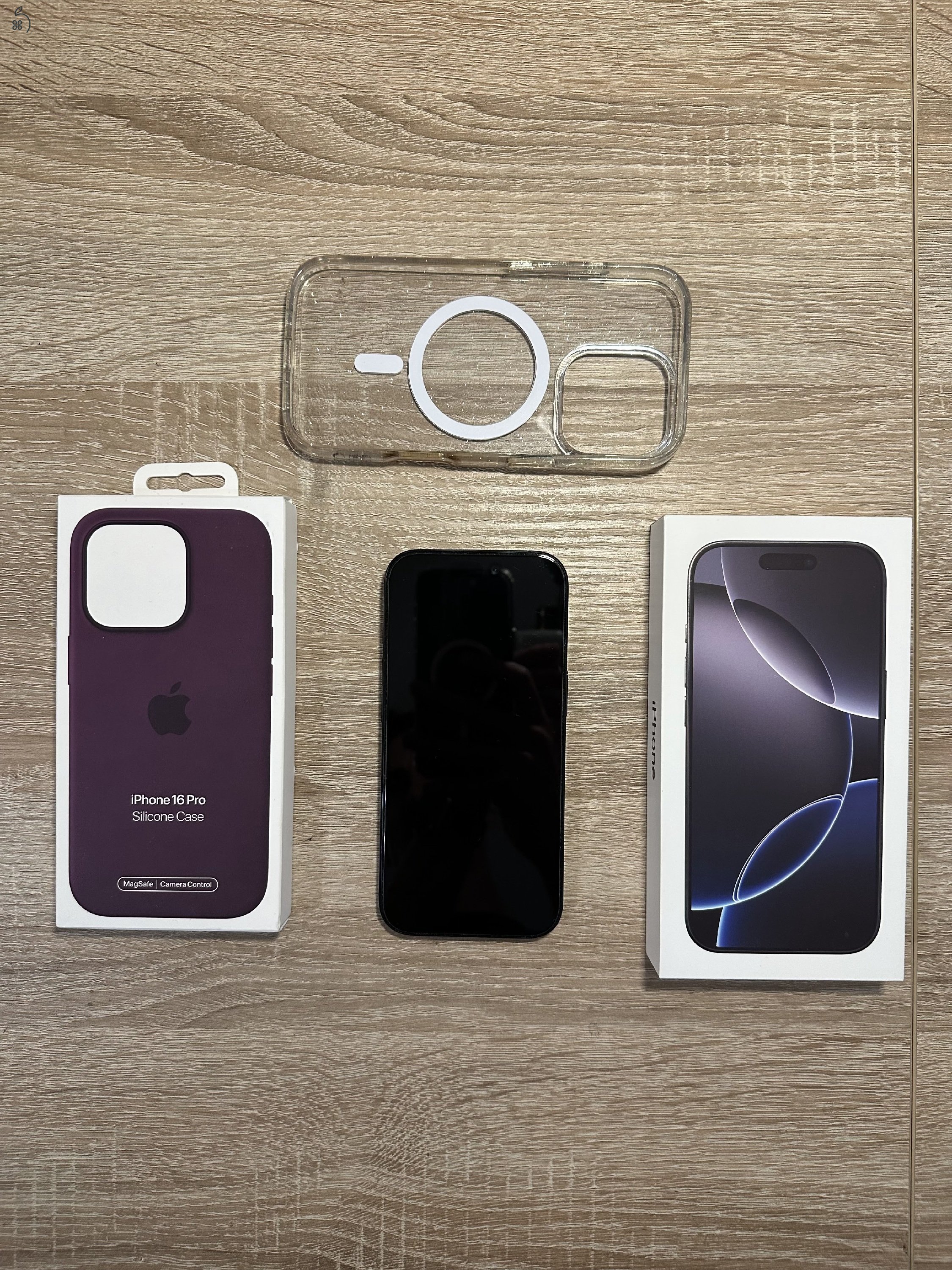iPhone 16 Pro/ Black Titanium/ 128 GB / 91% akksi