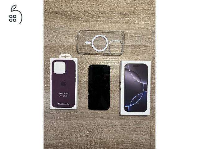 iPhone 16 Pro/ Black Titanium/ 128 GB / 91% akksi