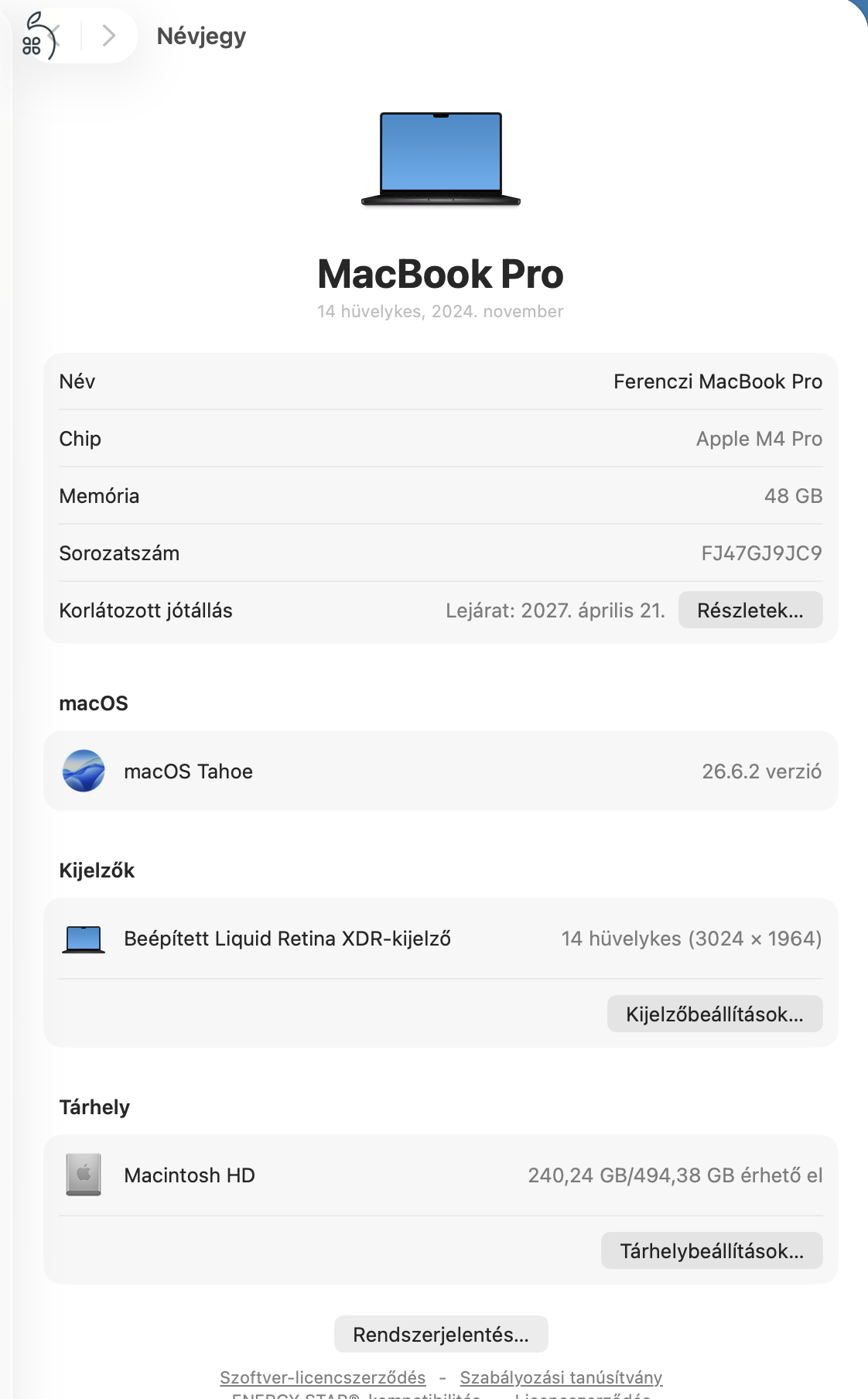 Macbook Pro 14