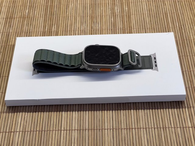 Apple Watch Ultra 1 Natural Titanium 49mm 2 ÉV Garanciával Számlával