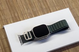 Apple Watch Ultra 1 Natural Titanium 49mm 2 ÉV Garanciával Számlával