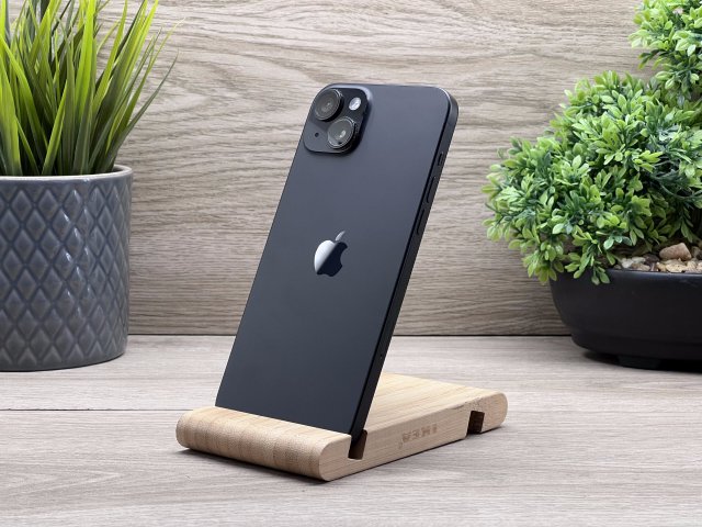 Hibátlan iPhone 15 Plus Black 128GB 2 ÉV Garanciával Számlával