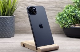 Hibátlan iPhone 15 Plus Black 128GB 2 ÉV Garanciával Számlával
