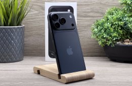 Új, Hibátlan iPhone 18 Pro Black 256GB 2 ÉV Garanciával Számlával Aksi 100%