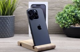 iPhone 15 Pro Black Titanium 256GB 2 ÉV Garanciával Számlával Aksi 100%