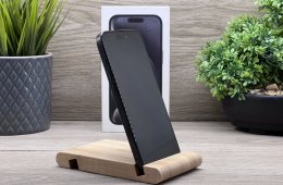 iPhone 15 Pro Black Titanium 256GB 2 ÉV Garanciával Számlával Aksi 100%