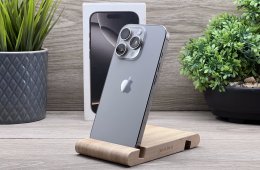 iPhone 16 Pro Natural Titanium 128GB 2 ÉV Garanciával Számlával