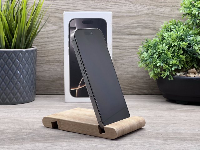 iPhone 16 Pro Natural Titanium 128GB 2 ÉV Garanciával Számlával