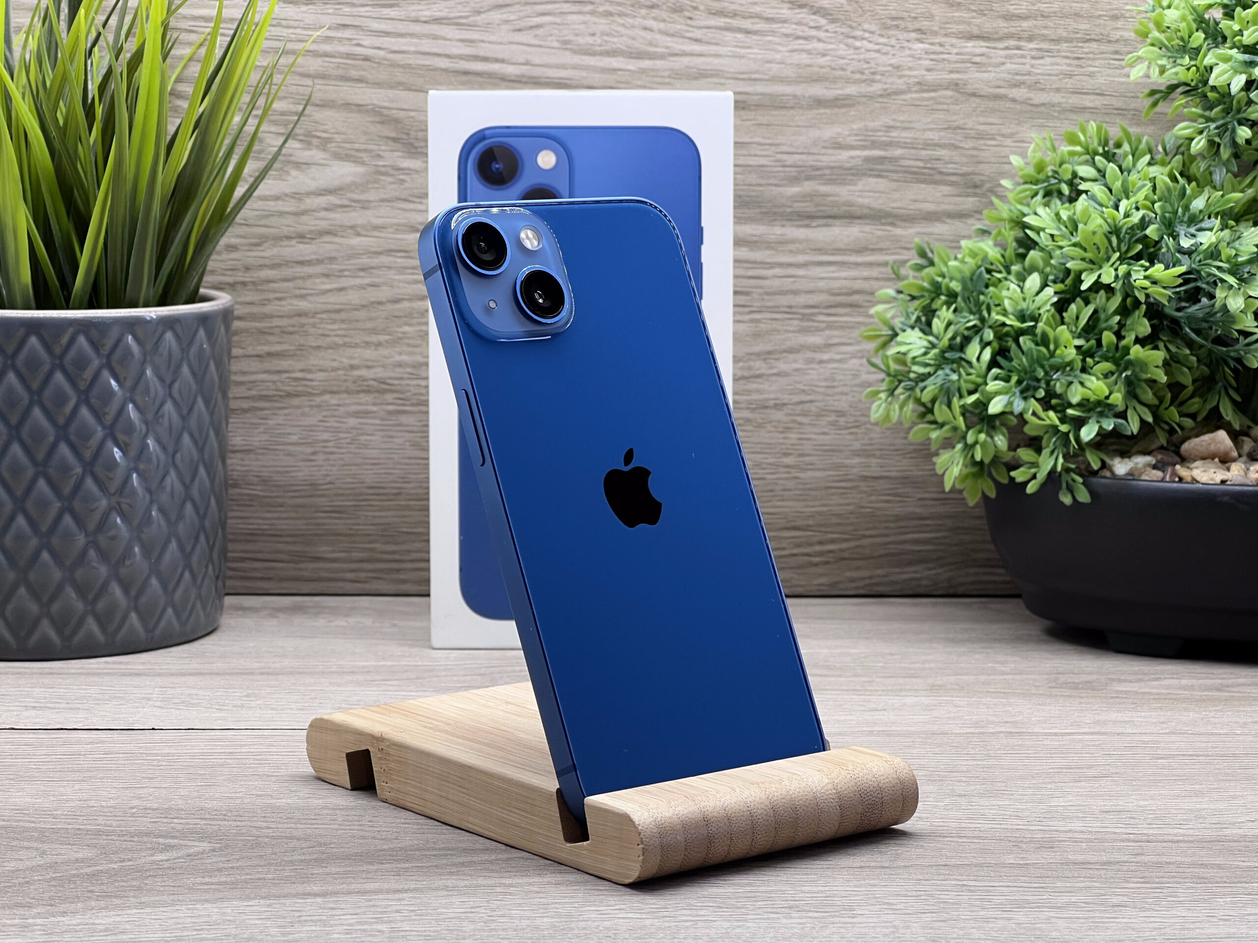 iPhone 13 Blue 128GB 2 ÉV Garanciával Számlával Aksi 100%