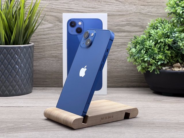 iPhone 13 Blue 128GB 2 ÉV Garanciával Számlával Aksi 100%