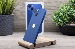iPhone 13 Blue 128GB 2 ÉV Garanciával Számlával Aksi 100%