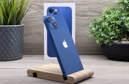 iPhone 13 Blue 128GB 2 ÉV Garanciával Számlával Aksi 100%