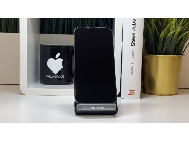 iPhone 15 Pro, 128GB, Fekete Titán, Számla, 2 Év Garancia