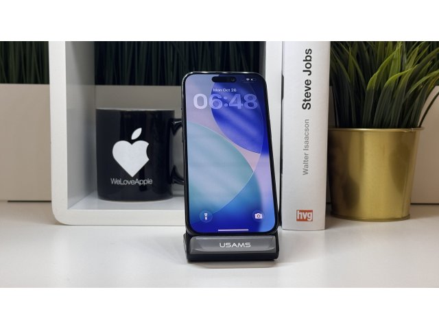 iPhone 15, 128GB, Fekete, Számla, 2 Év Garancia