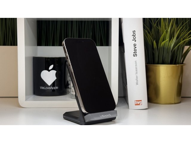 iPhone 16 Pro, 256GB, Natúr Titán, Számla, 2 Év Garancia