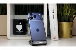 iPhone 17 Pro, 256GB, Kék Titán, Számla, 2 Év Garancia
