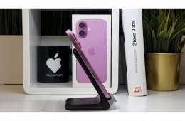 iPhone 16, 128GB, Rózsaszín, Számla, 2 Év Garancia