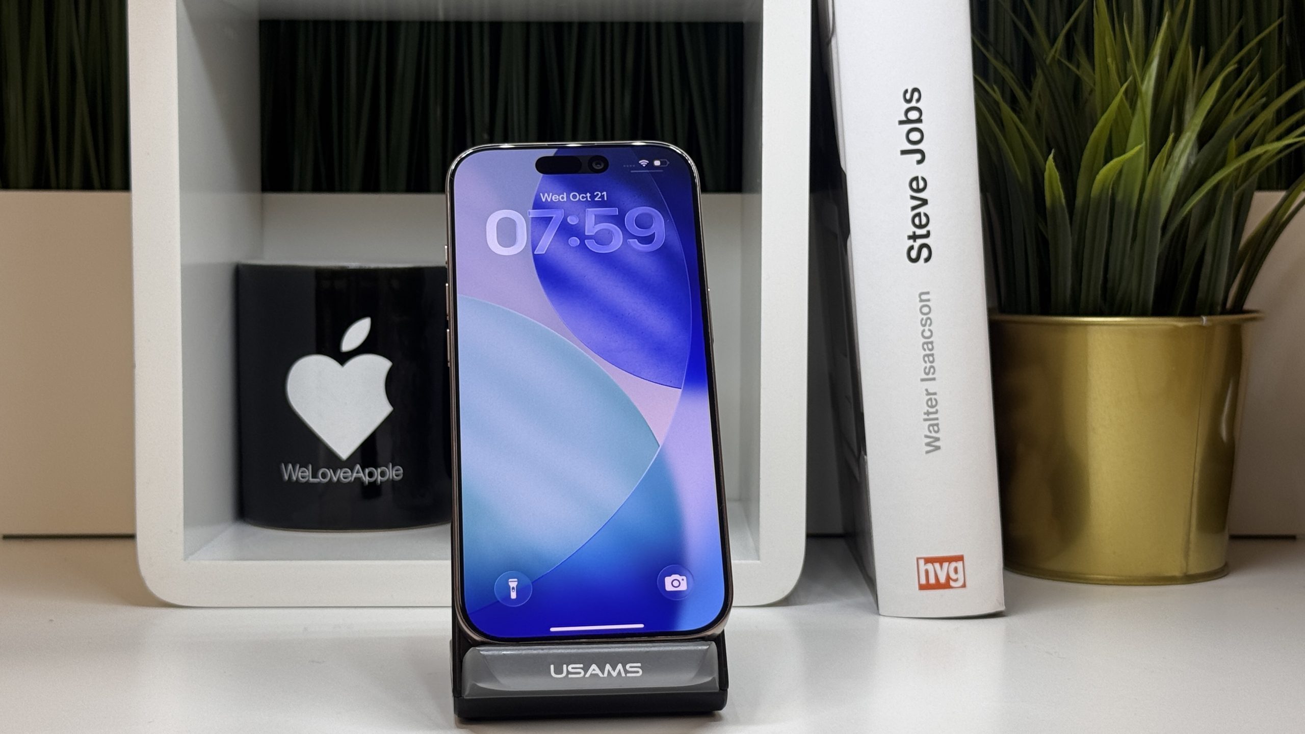 iPhone 16 Pro, 128GB, Sivatagi Titán, Számla, 2 Év Garancia