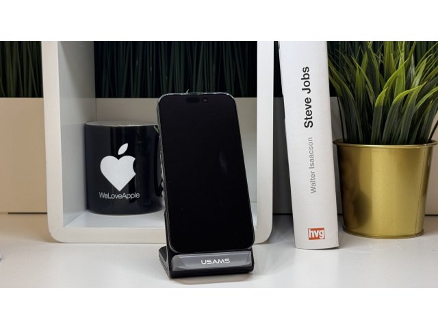 iPhone 15 Pro, 128GB, Fekete Titán, Számla, 2 Év Garancia