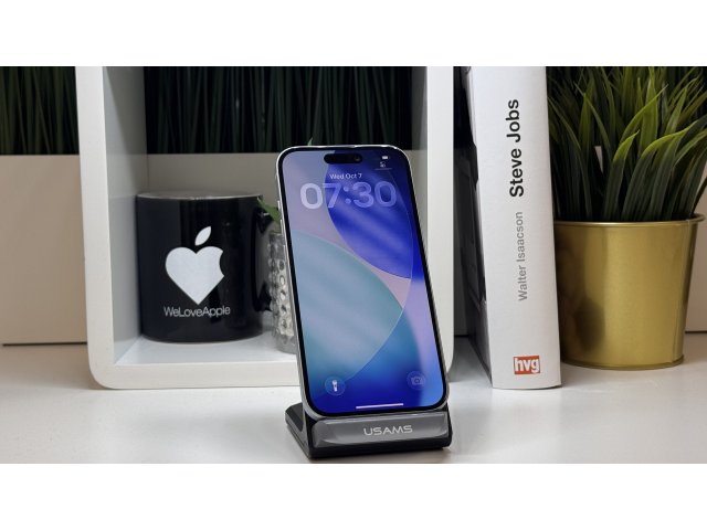 iPhone 15, 256GB, Kék, Számla, 2 Év Garancia
