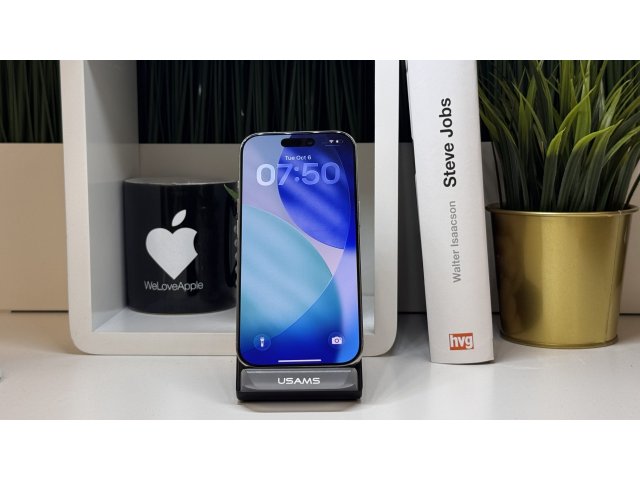 iPhone 16 Pro, 128GB, Szürke, Számla, 2 Év Garancia
