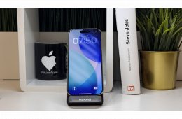 iPhone 16 Pro, 128GB, Szürke, Számla, 2 Év Garancia