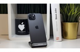 iPhone 15, 256GB, Fekete, Számla, 2 Év Garancia