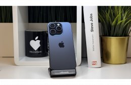iPhone 15 Pro, 512GB, Kék, Számla, 2 Év Garancia
