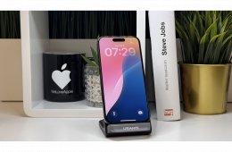 iPhone 15 Pro, 256GB, Fekete, Számla, 2 Év Garancia