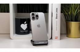 iPhone 16 Pro, 128GB, Natúr Titán, Számla, 2 Év Garancia