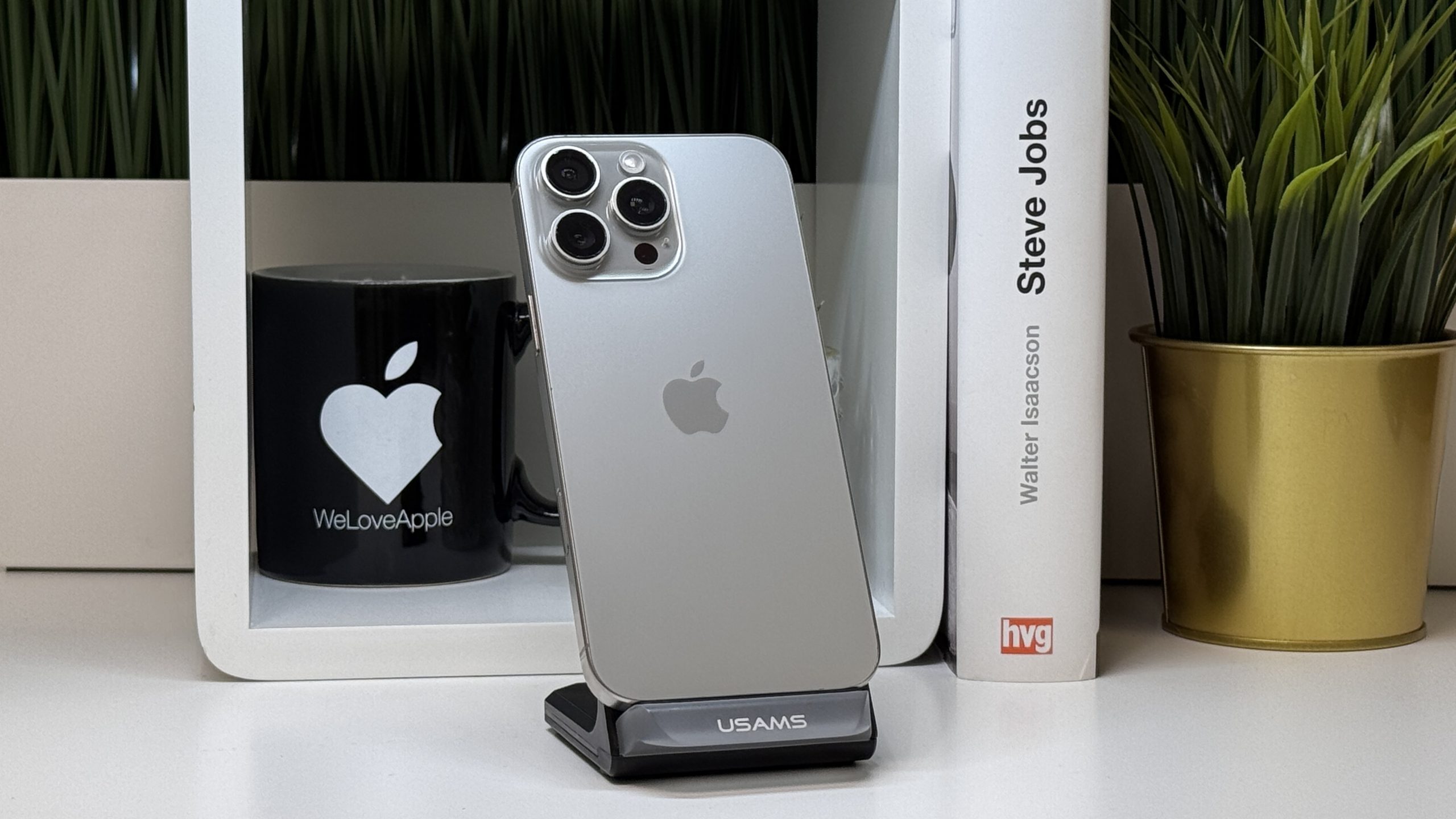 iPhone 16 Pro Max, 1TB, Szürke, Számla, 2 Év Garancia