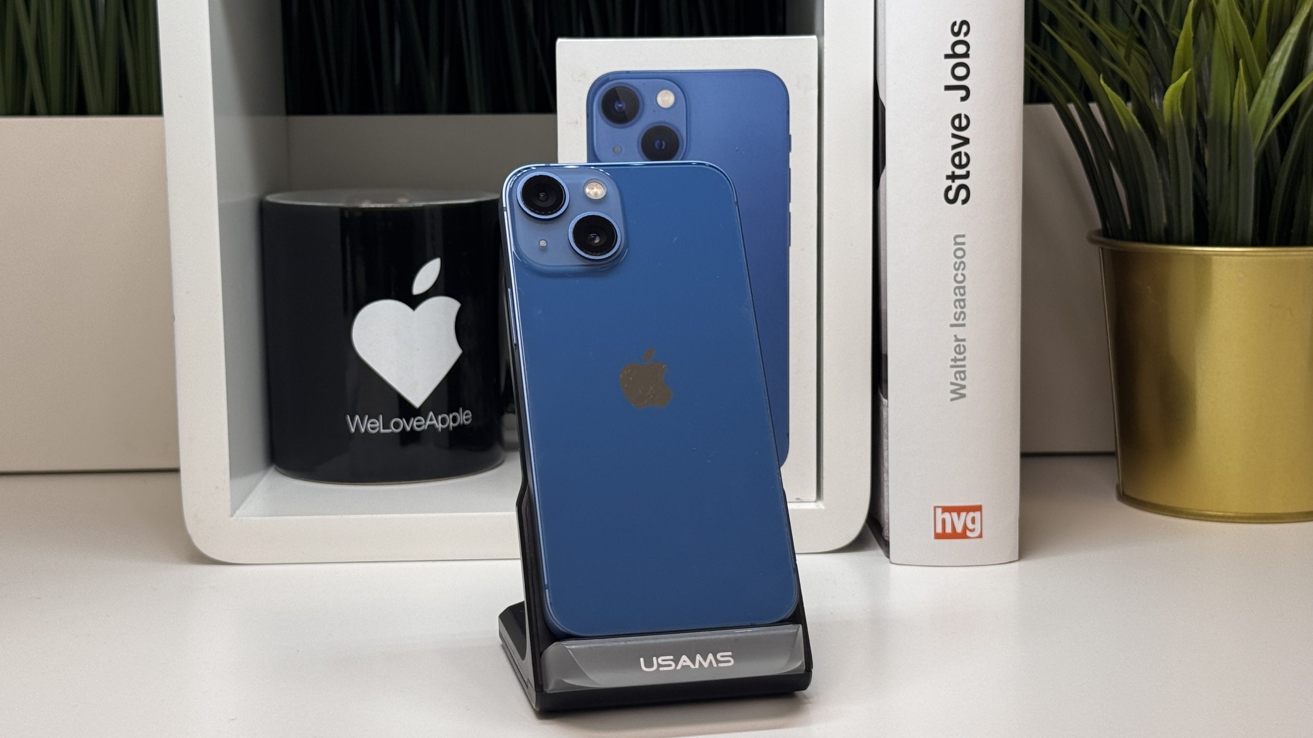 iPhone 13 mini 128GB, Kék, Független, Számla, 2 Év Garancia, 100%